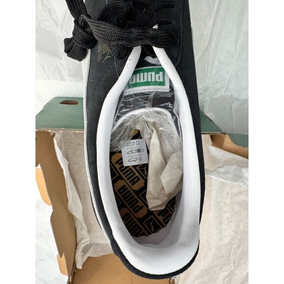 Puma Suede Classic Sneakers Black/White Size 12 US Mens - Picture 5 of 9